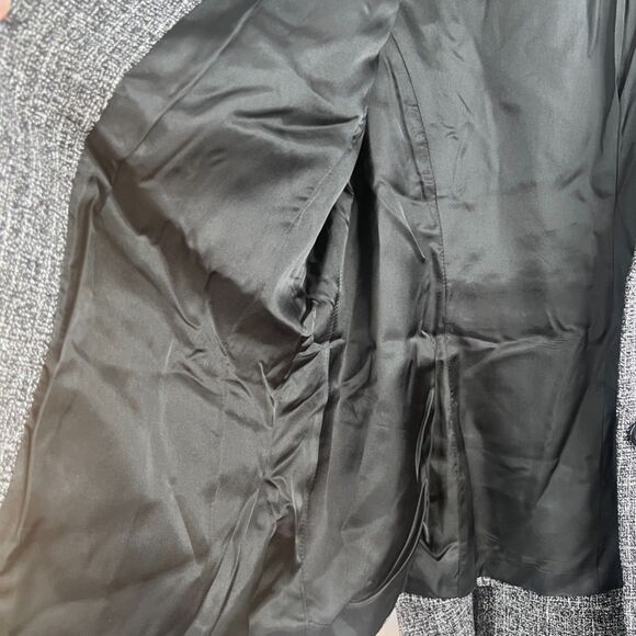 Style & Co Tweed Skirt Suit SET Tailored Career Wear Classic Boss Babe Size 16W - Picture 9 of 16